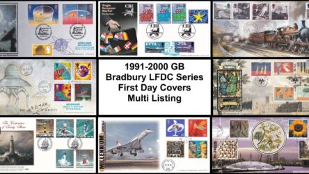 1991-2000 GB Bradbury LFDC Series FDC First Day Covers – Multi Listing