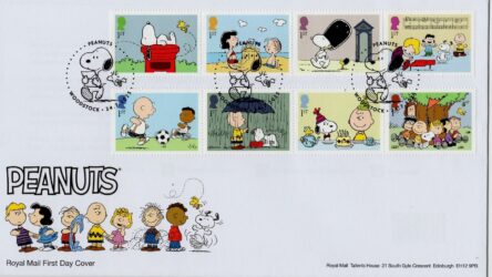 2025 GB PEANUTS FDC – WOODSTOCK Postmark *NICE 24.7.25 GOOD GRIEF CHARLIE BROWN!