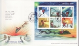 GB Stamps First Day Cover Xmas Christmas Raymond Briggs MS author Santa SHS 2004