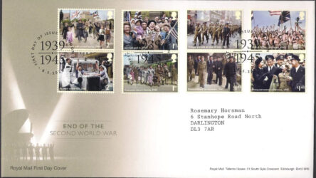 GB 2020 End Of The Second World War First Day Cover FDC London SW1 SHS