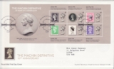 GB Stamps First Day Cover Machin 50th Anniversary MS,  stamp, design SHS 2017