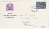 GB Stamps First Day Cover 62nd Inter Parliamentary Conference, crown CDS 1975