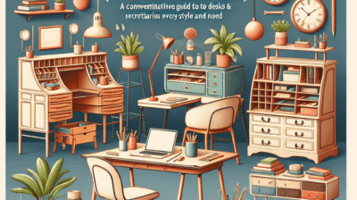 Revitalize Your Workspace: A Comprehensive Guide to Desks and Secretaries for Every Style and Need