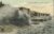 1909 Vintage Blackpool POSTCARD South Promenade in Storm box1