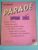 1959 Feldmans Parade of Soprano Songs sheet music and words