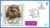 1996 BS10 LTD EDITION Benham small silk cover GREETINGS DOG shs BONEHILL