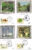 1988 Ltd Ed British Natural History Benham silk stamp postcard set refE203