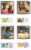 1984 British Council Benham silk stamp postcard set BPC8 refE204