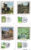 1983 British Gardens Ltd Ed BPC5 Benham silk postcard set refE208