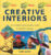 1992 CREATIVE INTERIORS by Wren Loasby hardback book with dustjacket ref 203035