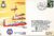 1974 SWORDS Jet Provost T5 RAFA Exeter flown stamp cover refF105