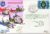 1977 SPARROWHAWKS Army Air Corps GAZELLE HELICOPTER flown stamp cover Middle Wallop refF109