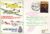 1973 Supersonic Mach 1.05 Anniversary RAF flown stamp cover BFPO 1404 refF115