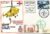 1972 RAF Chivenor Emergency Rescue Scramble Helicopter flown LUNDY stamp cover RNLI BFPO 1319 refF134