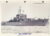 HMS MOUNTS BAY 1945 Escort Frigate Navy Ship Photo Info Card refA1