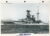 HMS MALAYA 1915 Capital Battleship Navy Ship Photo Info Card refA1