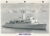 HMS NORFOLK 1967 guided missile destroyer Navy Ship Photo Info Card refA2