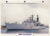 HMS GLASGOW 1976 guided missile destroyer Navy Ship Photo Info Card refA3