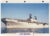 USS NASSAU 1978 Helicopter assualt landing craft Navy Ship Photo Info Card refA4