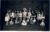 Childrens School Play black and white photo vintage postcard