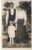 1909 vintage Family photo postcard Charlton Kings posted from US 2 cents stamp
