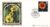 1987 BS1 LTD EDITION Flowers Gaillardia stamp Benham Sm Silk Cover refF535