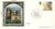 1984 BS9b CHRISTMAS DURHAM CATHEDRAL Benham Sm Silk Stamp Cover refF568