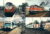 4 x European? Train Railway Photos ref040