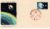 1967 Japan Nippon Communications Satellite SPACE STAMP COVER refH136