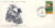Jentink’s Duiker antelope ABIDJAN Stamp World Wildlife Fund First Day Cover FDC refWWF12