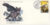Lizard Buzzard bird of prey THE GAMBIA 1978 Stamp World Wildlife Fund First Day Cover FDC refWWF44
