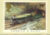 1985 Cornish Riviera PHQ stamp postcard Paddington Station London FAMOUS TRAINS refd0028