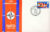 1969 British Forces Postal Service 20th Anniversary NATO HQ stamp cover refD322