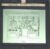 ETCHING LINE DRAWING OF Chinese Cooks Shop VINTAGE GLASS LANTERN SLIDE