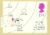 GREETINGS The Cheque is in the post by Jack Ziegler Postcard special LAUGHTERTON hand stamp postmark 1996 refE204