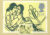 All the Love Poems of Shakespeare Postcard decorated by Eric Gill LOVINGTON Hearts special hand stamp 1995 Castle Cary Somerset postmark refE235