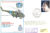 1973 United Nations Peace Keeping Force CYPRUS RAF helicopter flown stamp cover BFPO 1416 refE107