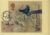 CHARLES DARWIN theory Black Bird Postcard special hand stamp postmark LONDON SW7 refE108