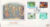 Sotheby’s THE HOME QUARTET Arthur Hughes COMPOSERS silk picture stamps cover 1985 refE55