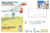 A.G.BREEN Signed First Flight Hang-Glider Mail LAMBOURN DOWNS RAF stamp cover refE63