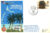 1974 DANGER ISLAND Joint Services Expedition BRITISH AIRWAYS VC10 RAF flown stamp cover SKULL & CROSSBONES Postmark BFPO 1488 refE121