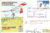 First Flights of Mail Hang-Glider LAMBOURNE DOWNS Signed A.G.BREEN RAF stamp cover refE64