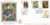 Nina Hamnett ROGER FRY Ltd Edition C20th Art Zwemmer Courtauld Institure Galleries London stamps cover Benham Silk refE8