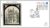 1989 BS40 Ely Cathedral Cambs 14 November Ltd Edition small silk cover refF77