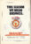 SIGNED Manchester United v Chelsea 31st Aug 1987 Football Programme f2059