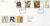 1993-05-11 Contemporary Art Stamps FDC  cover refcd446