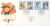 1990-08-02 Queen Mother 90th Birthday Stamps FDC  cover refcd455