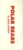 POLAR BEARS by Mark Haddon RICHARD COYLE, CELIA IMRIE 2010 Donmar Theatre Programme refb100971