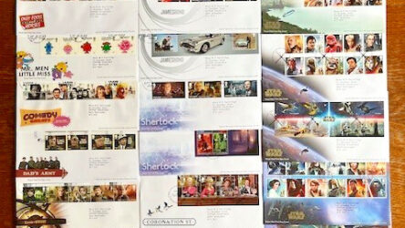 Royal Mail First Day Cover stamps
