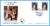 1980 Gutter Pair Queen Mother 80th Birthday Stamps fdc BOCS25 FDC rc155